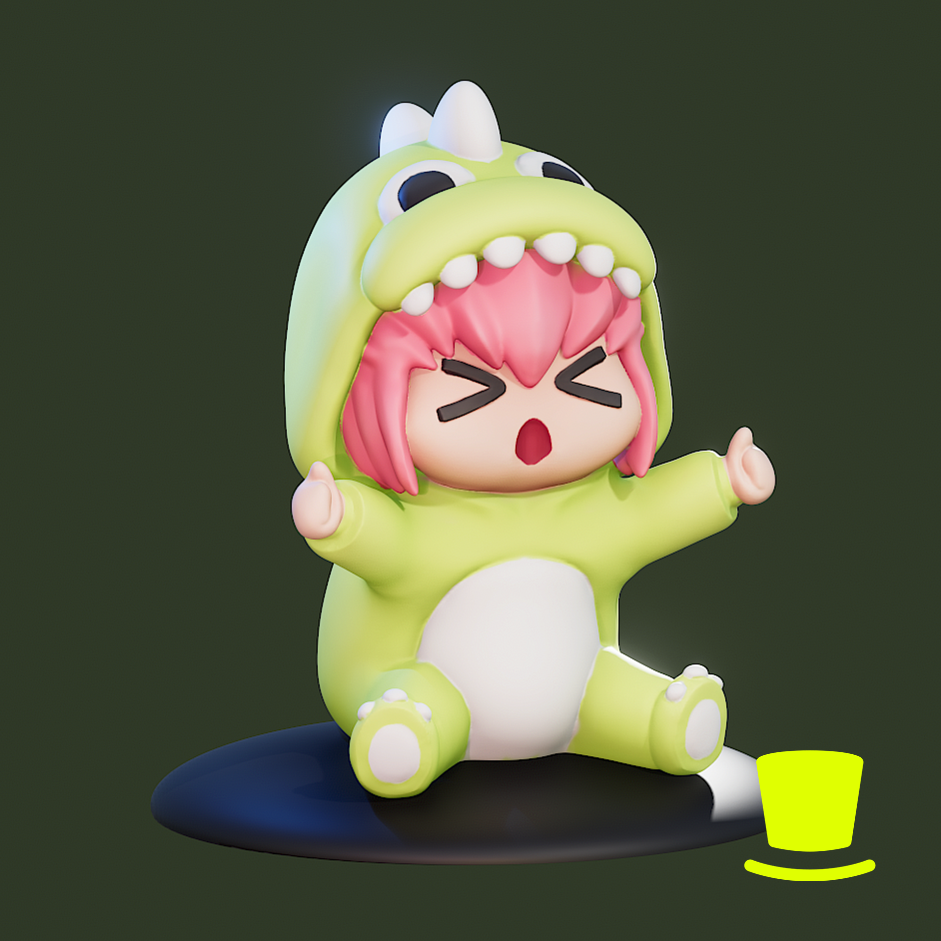 Girl DinoPop